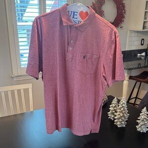 johnnie-O Maroon Polo Shirt